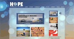 Desktop Screenshot of go2hope.org